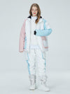 Combinaisons de ski Arctic Queen Divided Sky Colorblock pour femmes