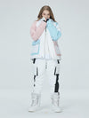 Combinaisons de ski Arctic Queen Divided Sky Colorblock pour femmes