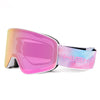 Lunettes de ski/snowboard unisexes haute expérience avec motif animal mignon