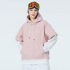 Sweat à capuche polaire pour femme avec motif smiley