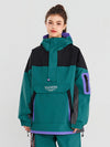 Veste anorak de snowboard Nandn Happy Holidays pour homme