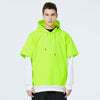 Sweat à capuche polaire pour homme avec motif smiley
