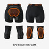 Short de protection et genouillères unisexes Kid's High Experience Total Impact.