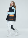 Combinaisons de ski Arctic Queen Divided Sky Colorblock pour femmes