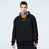 Sweat à capuche polaire pour homme avec motif smiley