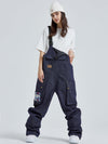 Salopette de ski en denim Dook Snow pour homme