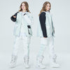 Combinaisons de ski Arctic Queen Divided Sky Colorblock pour femmes