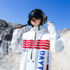 Combinaison de ski/snowboard une pièce PINGUP pour homme, inspirée de la station spatiale de la NASA