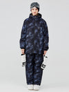 Combinaisons de ski Arctic Queen pour femmes, imprimé cosmique