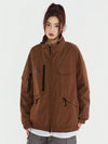 Veste de snowboard respirante Nandn DWR pour femme