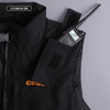 Gilet sans manches d'hiver COSONE Outdoor pour homme avec poches pour talkie-walkie
