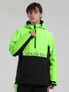 Veste de neige Gsou Snow Winter Storm pour homme, avec inscription réfléchissante.