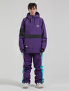 Combinaisons de ski Gsou Snow unisexes réfléchissantes pour femmes et hommes, idéales pour les missions en montagne.