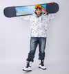 Veste de ski imperméable à capuche Snowy Owl Mountain pour homme et unisexe