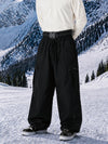 Pantalon de snowboard cargo utilitaire Techline pour homme, inspiré des vêtements de travail – Coupe ample et freestyle