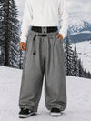 Pantalon de snowboard ample OG pour homme, style urbain, inspiré des vêtements de travail, avec rivets apparents et coupe large.