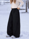 Pantalon de snowboard ample et résistant, style urbain et polyvalent pour femme
