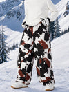 Pantalon de snowboard ample Park Rider Nightline pour homme, poches cargo et liserés réfléchissants