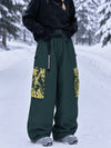 Pantalon de snowboard cargo freestyle ample Park Rider Hyper Flux Urban Graffiti pour femme