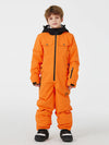 Combinaisons de ski imperméables une pièce unisexes pour enfants, style explorateur de montagne