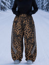 Pantalon de snowboard ample et réfléchissant Nightline Park Rider pour femme