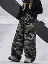 Pantalon de snowboard ample et résistant, style urbain et polyvalent pour femme
