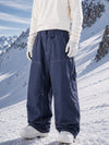 Pantalon de snowboard UrbanCraft Freeride Utility Baggy pour homme avec empiècements renforcés