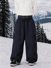 Pantalon de snowboard cargo utilitaire Techline pour homme, inspiré des vêtements de travail – Coupe ample et freestyle