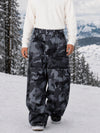 Pantalon de snowboard ample Park Rider Nightline pour homme, poches cargo et détails réfléchissants