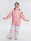 Combinaisons de ski/snowboard unisexes Arctic Queen élégantes une pièce pour enfants