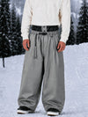 Pantalon de snowboard ample OG pour homme, style urbain, inspiré des vêtements de travail, avec rivets apparents et coupe large.