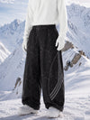 Pantalon de ski ample Nightline Park pour homme avec courbes réfléchissantes