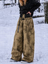 Pantalon de snowboard ample OG à coupe large et finitions rivetées, inspiré des vêtements de travail urbains pour femmes