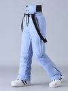 Salopette de ski SnowPeak StormGuard pour femme, isolée et résistante aux intempéries.
