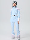 Combinaison de ski élégante et extensible à style rétro Searipe pour femme