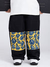 Pantalon de neige cargo réfléchissant pour homme, motif stylé, toutes saisons