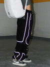 Women's Geight Flyflow Light Reflective Mountain Pro Loose Ski Pants