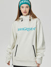 Sweat à capuche ArcticTech Mountain Snow vert cendré pour homme