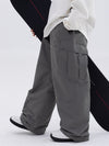 Men's Freestyle Double-Knee Loose Ski Pants