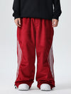Pantalon de neige ample unisexe oversize en polaire ChillTech Searipe pour homme
