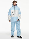 Veste de ski thermique et salopette pour homme, style explorateur de montagne en pleine nature