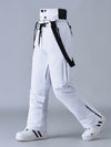 Salopette de ski SnowPeak StormGuard pour homme, isolée et résistante aux intempéries.