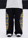 Pantalon de neige cargo réfléchissant pour homme, motif stylé, toutes saisons