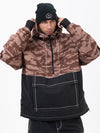 Veste de snowboard camouflage Streetstorm à enfiler, idéale pour toutes les saisons chez les hommes