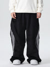 Pantalon de neige ample unisexe oversize en polaire ChillTech Searipe pour homme