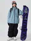 Combinaison de ski Searipe unisexe durable Mountain Pro tout-terrain ample