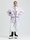 Combinaison de ski multifonctionnelle Gsou Snow pour femme, résistante et performante.