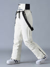 Salopette de ski SnowPeak StormGuard pour homme, isolée et résistante aux intempéries.