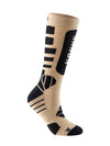 Chaussettes de ski et de snowboard unisexes chaudes en laine thermique Nandn MountainTrail