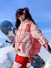 Veste de snowboard imprimée Nandn pour homme